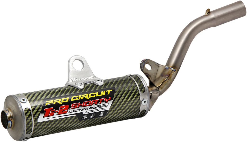Pro Circuit Ti-2 Shorty Slip-On Silencer - CR250R