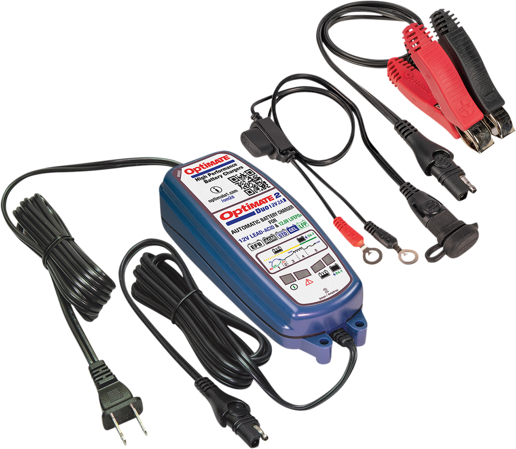 TECMATE OptiMate™ 2 Duo Battery Charger/Maintainer - 3807-0572