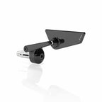 Rizoma Cut Edge Bar End Mirror - Universal Right Black - BS295B