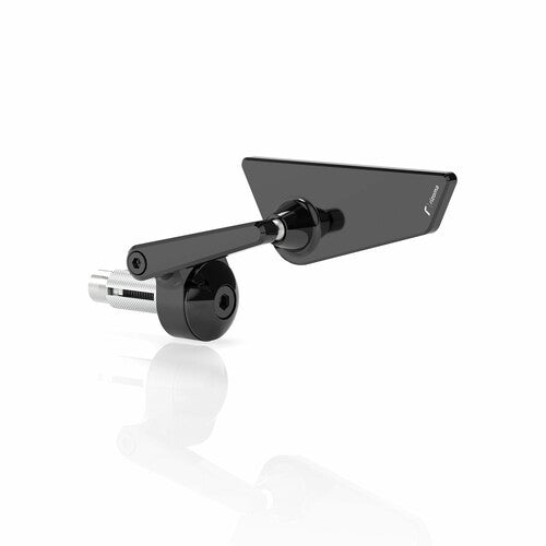 Rizoma Cut Edge Bar End Mirror - Universal Left Black - BS296B
