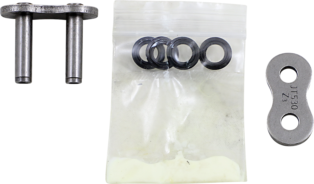 JT CHAINS 530 Z3 Master Link - 530 Z3 / Replacement Master Link / Rivet 1225-0460