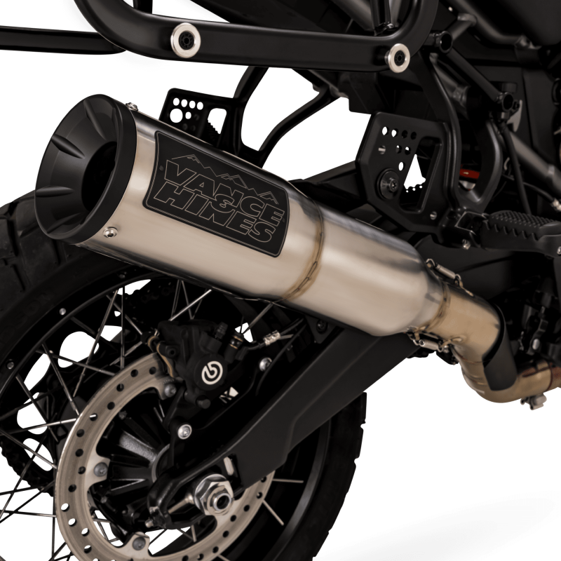 Vance & Hines Adventure Hi-Output 450 Slip-On Muffler - Stainless Steel