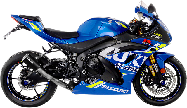 LeoVince LV-10 Muffler - Black 15231BU - Suzuki GSX-R1000/GSX-R1000R 2017-2021