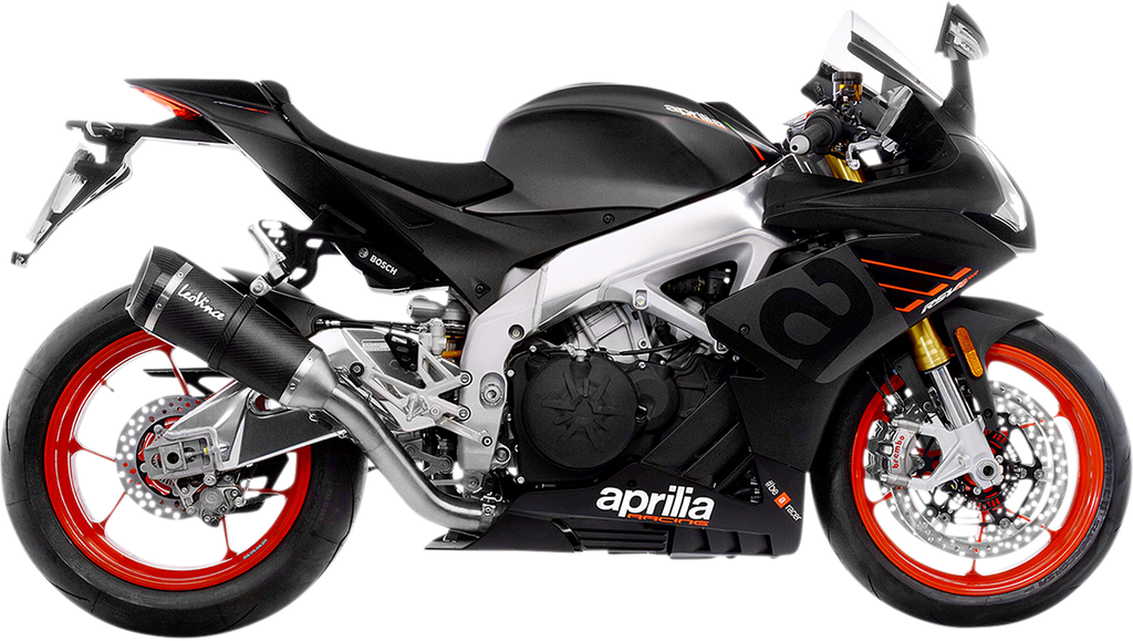 LEOVINCE Factory S Slip-On Muffler - Carbon Fiber - Tuono 14309SU