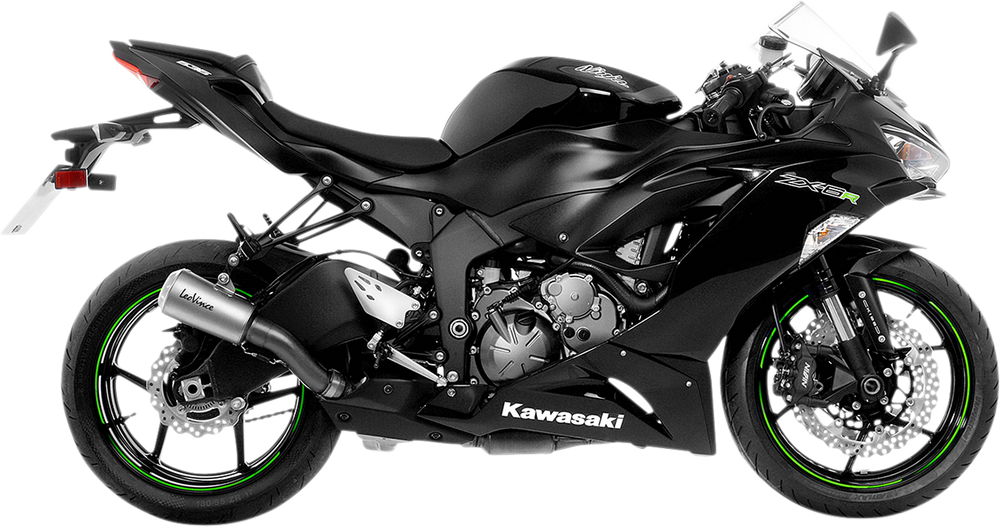 LeoVince LV-10 Stainless Steel Muffler - Kawasaki Ninja ZX-6R 2024-2026 - 15233U