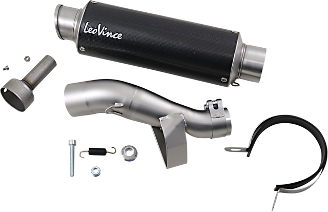 LeoVince GP Corsa Slip-On Muffler – Honda CB500F/CBR500R/CB500X 2013-2026 3395U