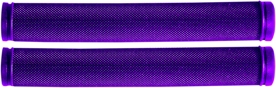 RACE SHOP INC. 7" Colored Rubber Grips - Purple G-7 PURPLE