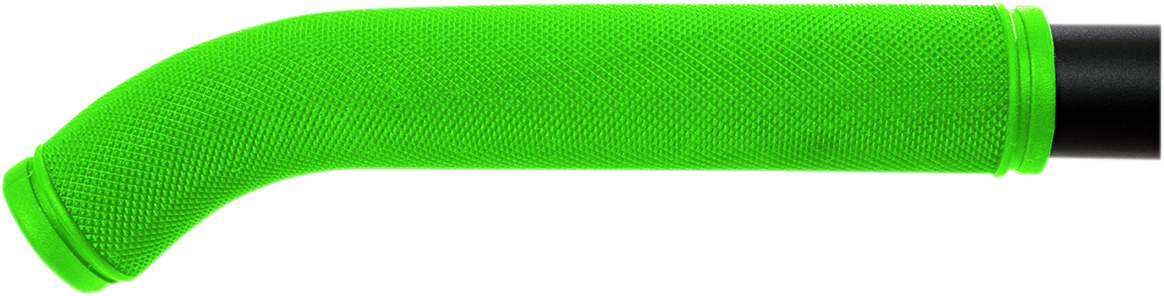 RACE SHOP INC. 7" Colored Rubber Grips - Green G-7 GREEN