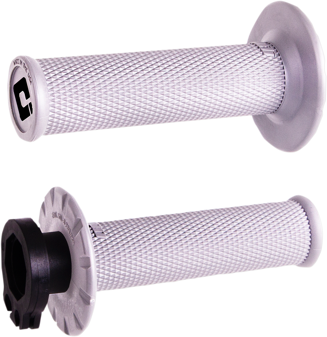 ODI V2 Lock-On No-Waffle Grips - White H36NWSW