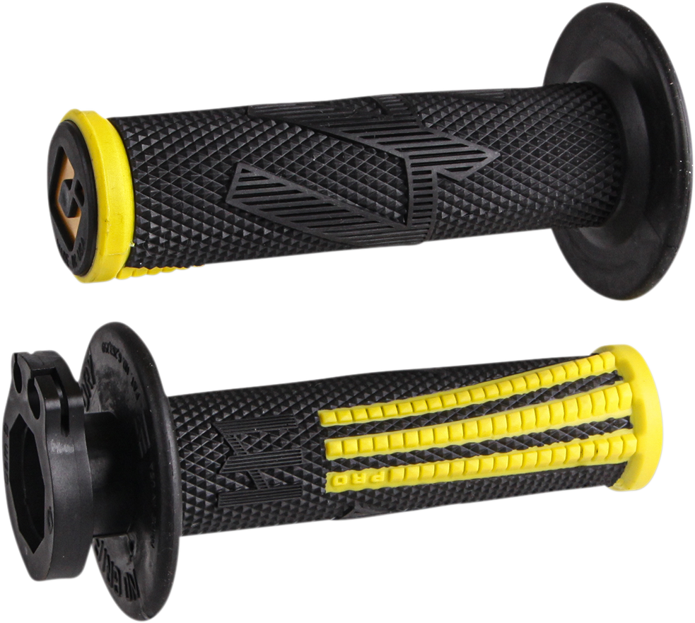 ODI Emig Pro V2 Lock-On Grips - Yellow/Black H36EPBY