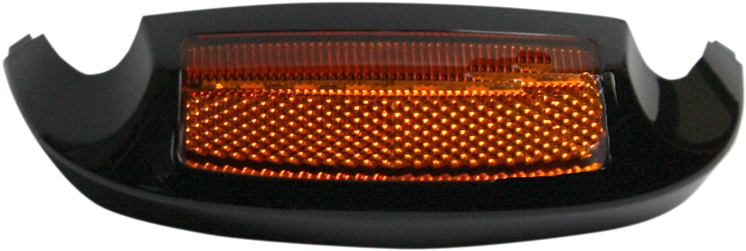 CUSTOM DYNAMICS LED Front Fender Tip - Amber LED/Amber Lens / Black 2040-1777