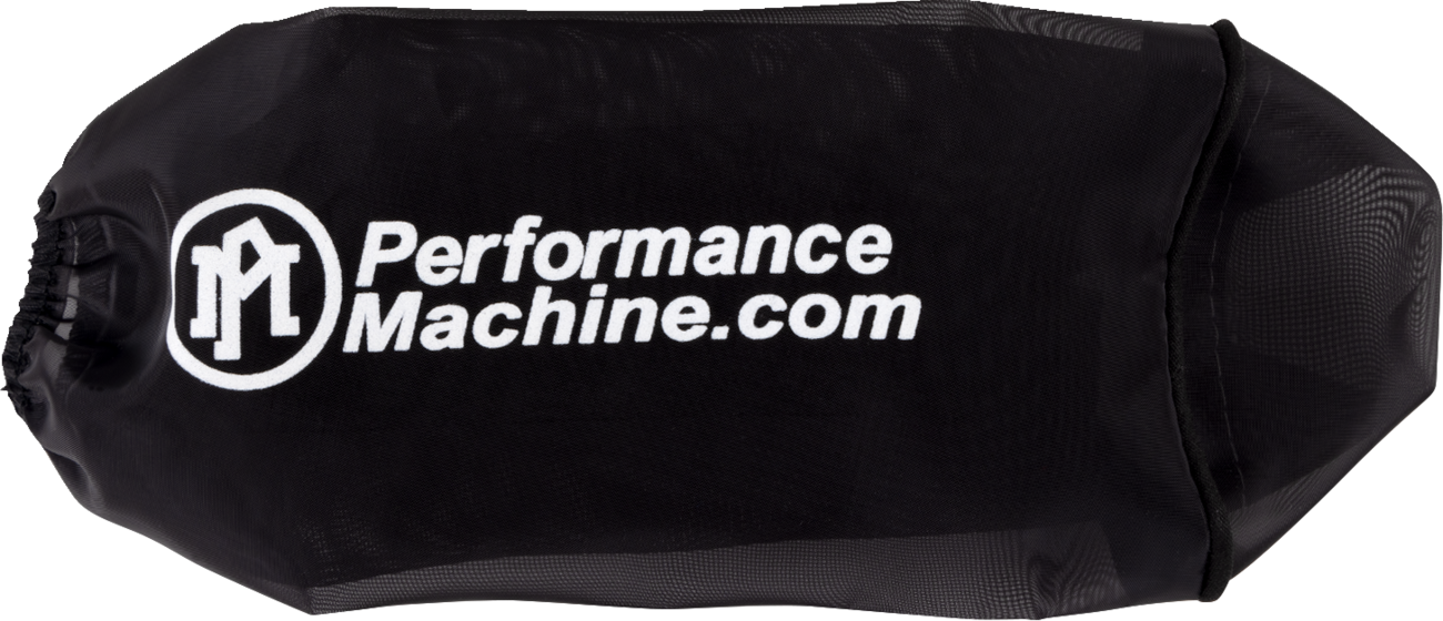 PERFORMANCE MACHINE (PM) Pullover Rain Sock for Fast Air Intake Cleaners - Pullover Rain Sock / Black / Fast Air Intake Cleaners 1011-2485
