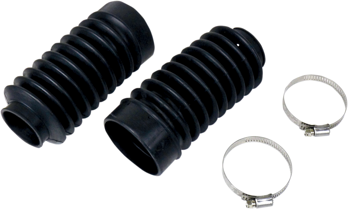 K&S TECHNOLOGIES Fork Boot Kit — 10-Tooth - Fork Boot Kit / Upper 40 mm / Lower 60 mm / 75 mm-200 mm Height / 10-Tooth 0406-0030