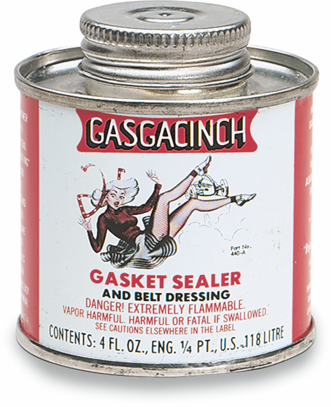 JAMES GASKET Gasgacinch Gasket Sealer and Belt Dressing - Gasgasinch Gasket Sealer / 4 U.S. fl oz. DS-173402