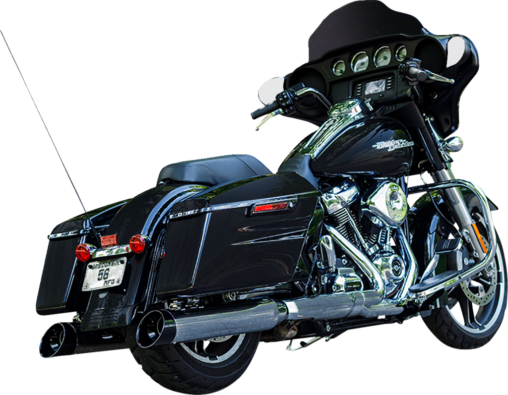 4-1/2" Chrome MK45 Cutlass Performance Mufflers