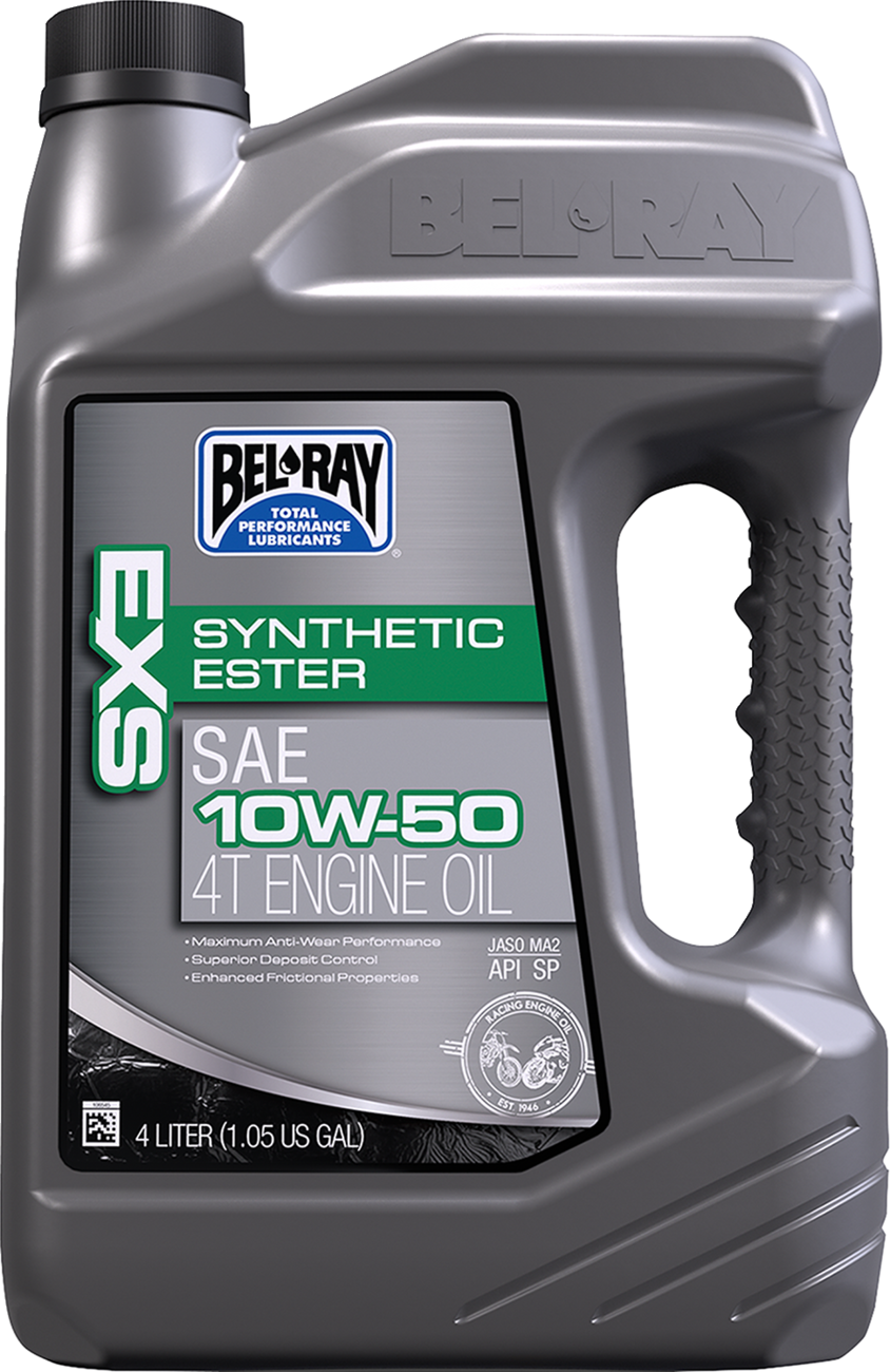 BEL-RAY EXS Synthetic 4T Oil - 10W-50 / 4L 3601-0146