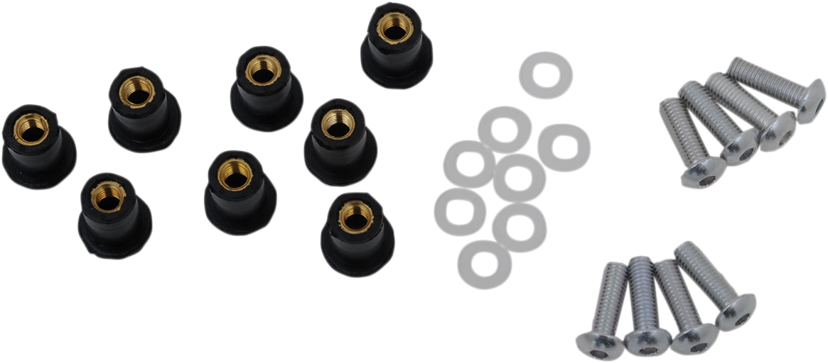 PUIG HI-TECH PARTS Windscreen Screw Kit