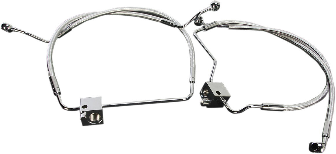 MAGNUM SHIELDING Designer Series Front Lower Brake Line Kit