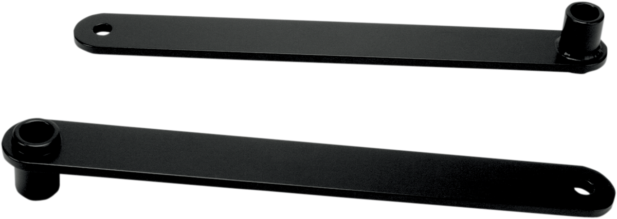 BARON Shock Drop Bracket Lowering Kit - Rear / Lowers 1.75" / Black 1304-0223