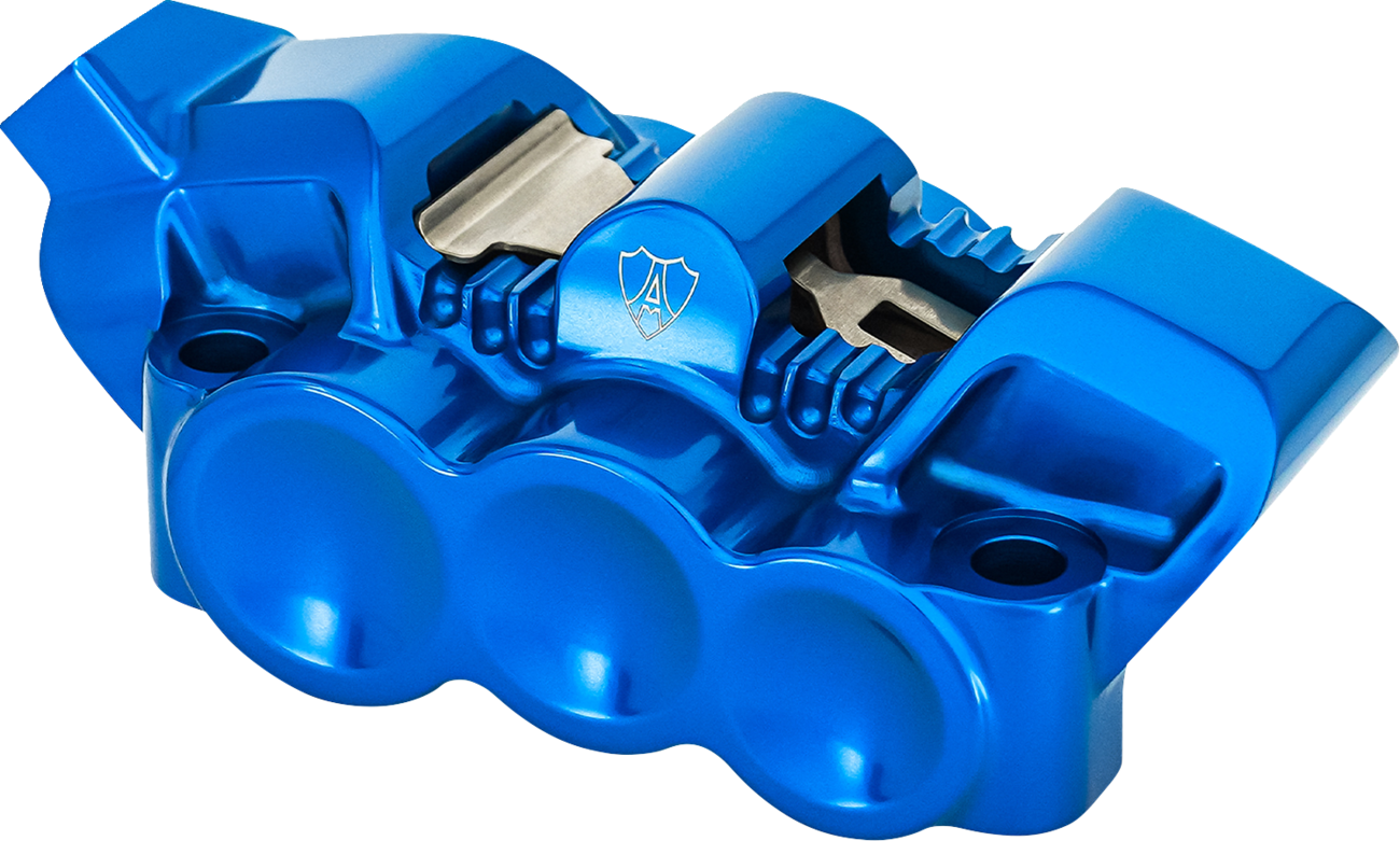 ARLEN NESS Monoblock Radial Brake Caliper - 100 mm / Left / Blue 1701-0850