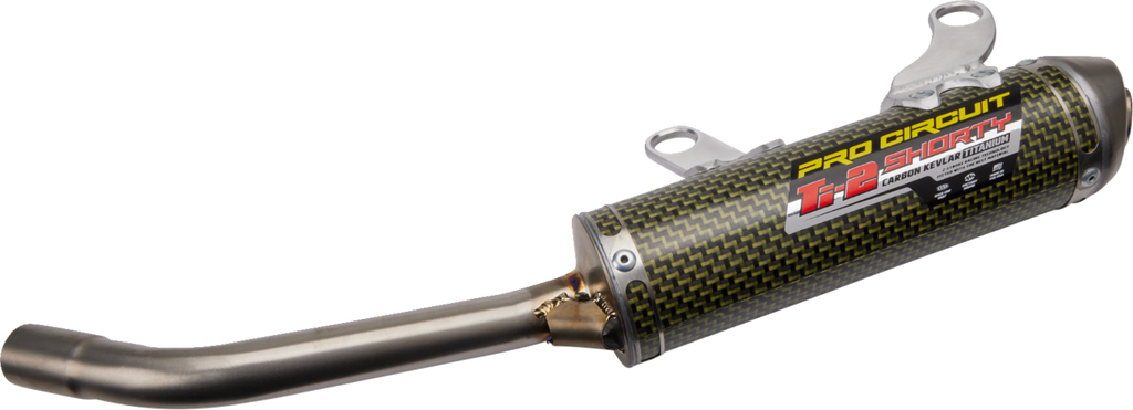 Pro Circuit Ti-2 Shorty Slip-On Silencer - CR250R
