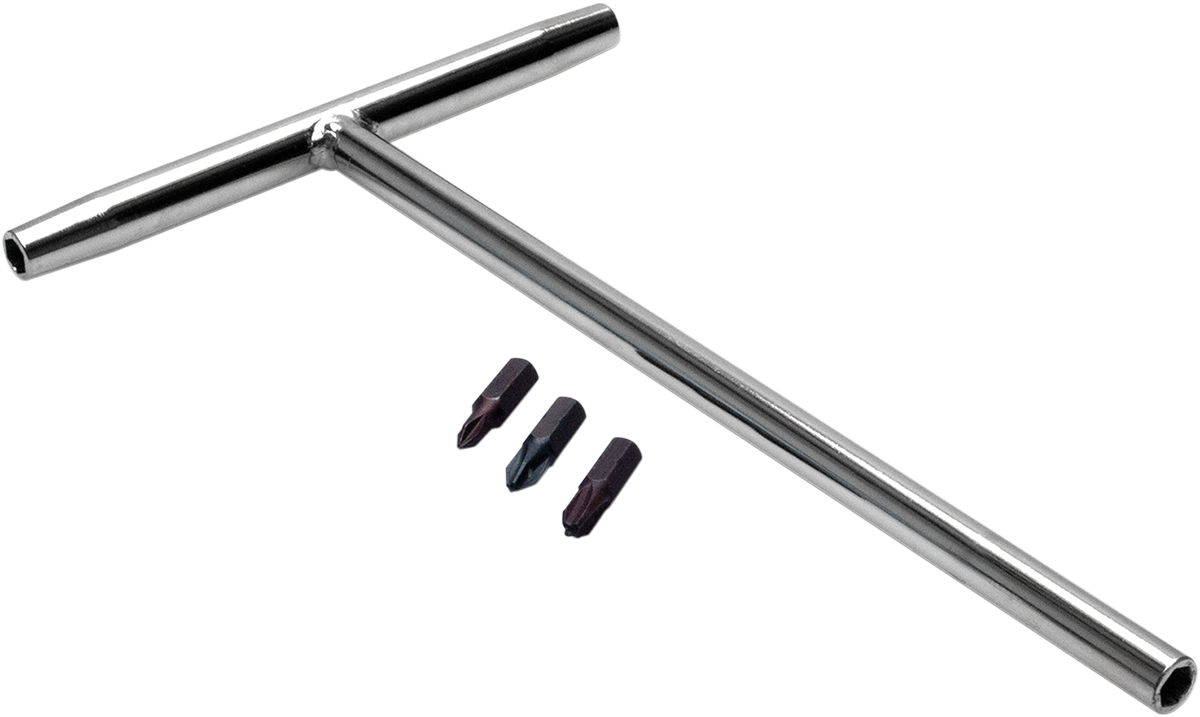 MOTION PRO T-Handle Bit Driver with JIS Cross-Head Bits - T-Handle Tool / Driver with JIS/Cross-Head Bits 3812-0049