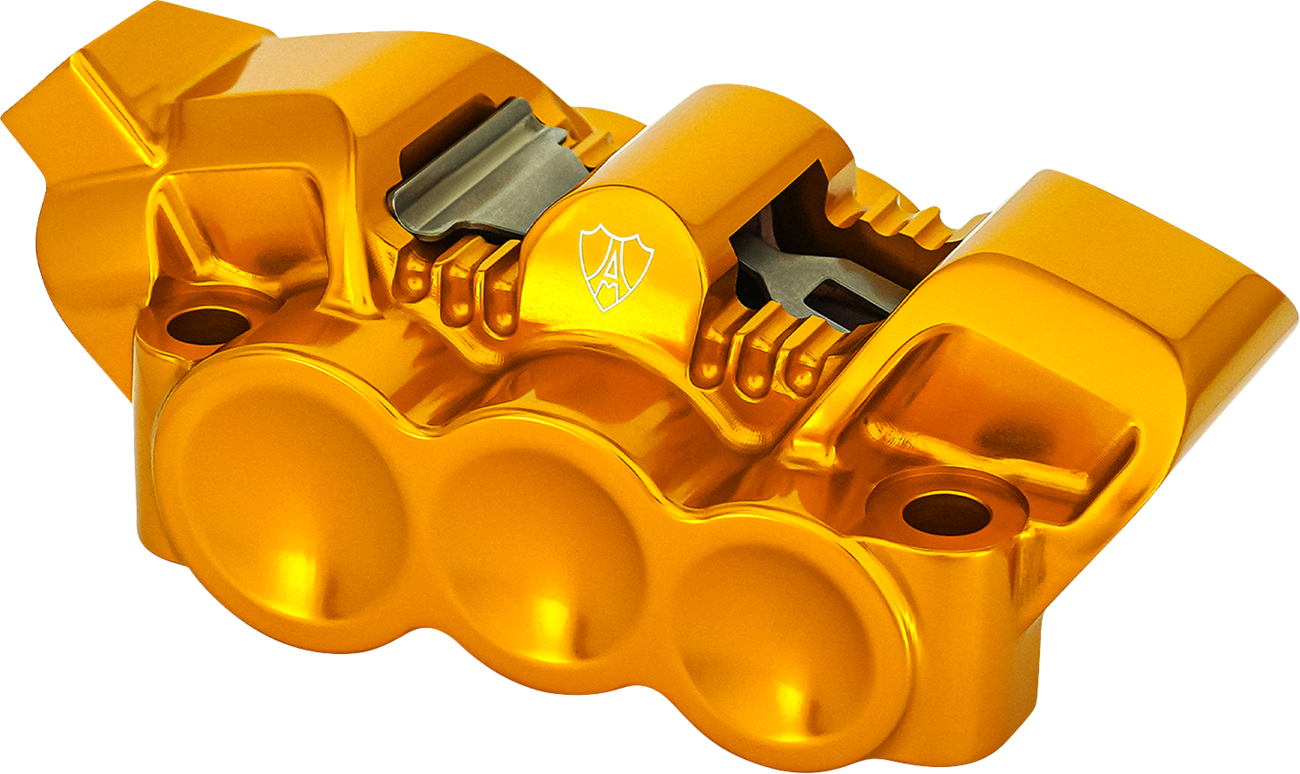 ARLEN NESS Monoblock Radial Brake Caliper - 100 mm / Left / Gold 1701-0851