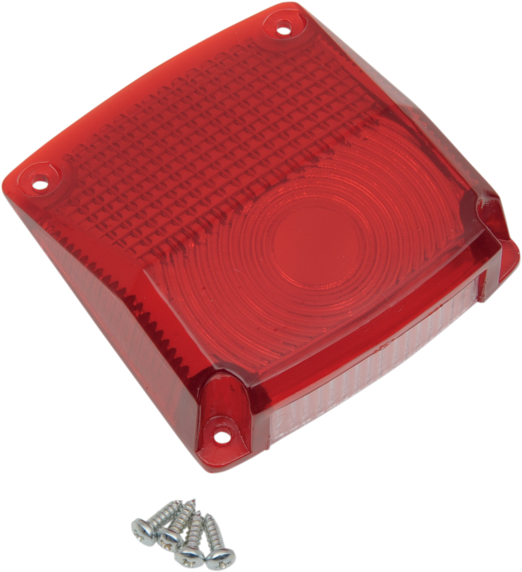 UFO Taillight Lens - Replacement Taillight Lens / Red 12-214