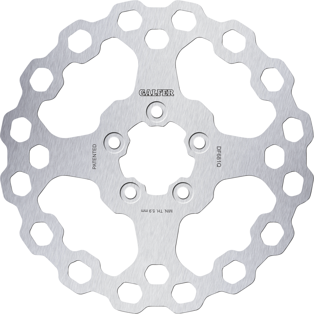 GALFER Cubiq™ Brake Rotor - Rear Rotor / Cubiq™ 1710-4014