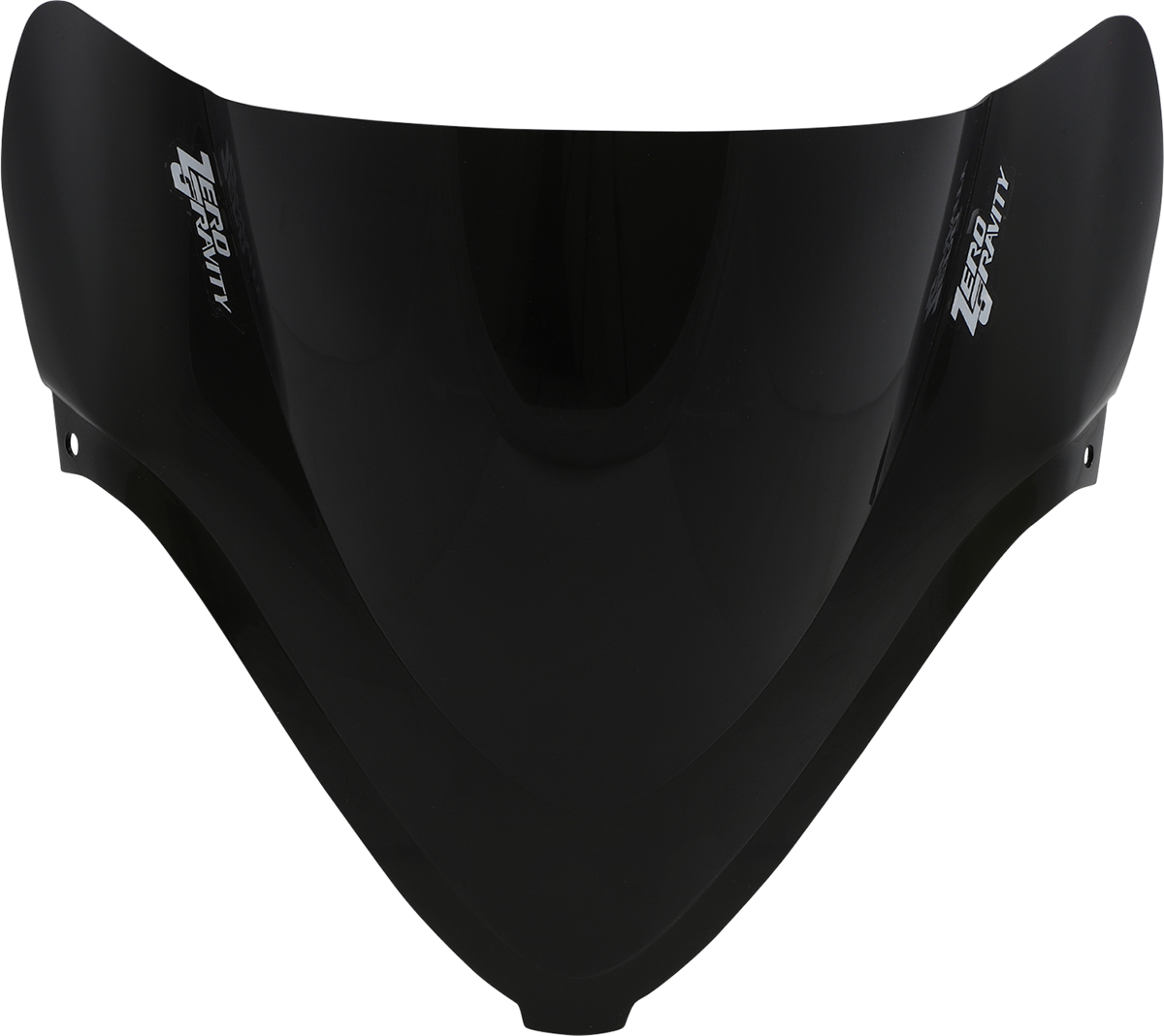 ZERO GRAVITY Double Bubble Windscreen - Dark Smoke