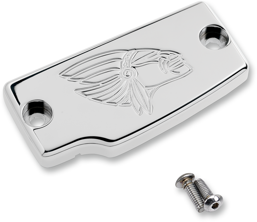 JOKER MACHINE Rear Master Cylinder Cover - Rear Master Cylinder / Warrior / Black 1731-0581