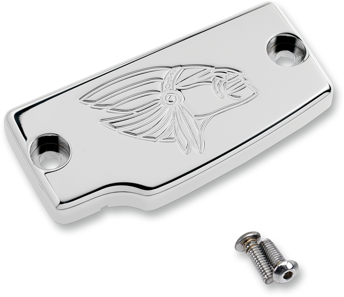 JOKER MACHINE Rear Master Cylinder Cover - Rear Master Cylinder / Warrior / Black 1731-0581