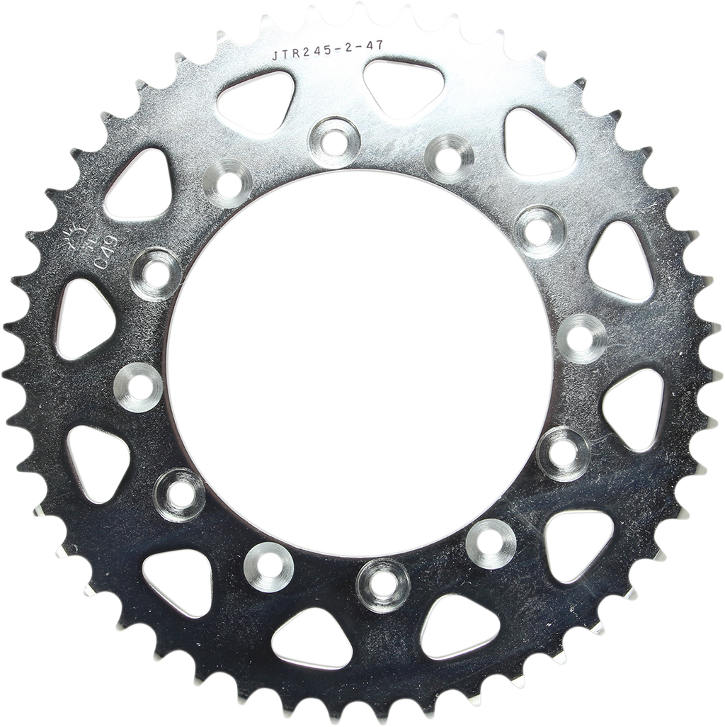 JT SPROCKETS Steel Rear Sprocket - Sprocket / Rear / Honda / 47-Tooth JTR2452-47