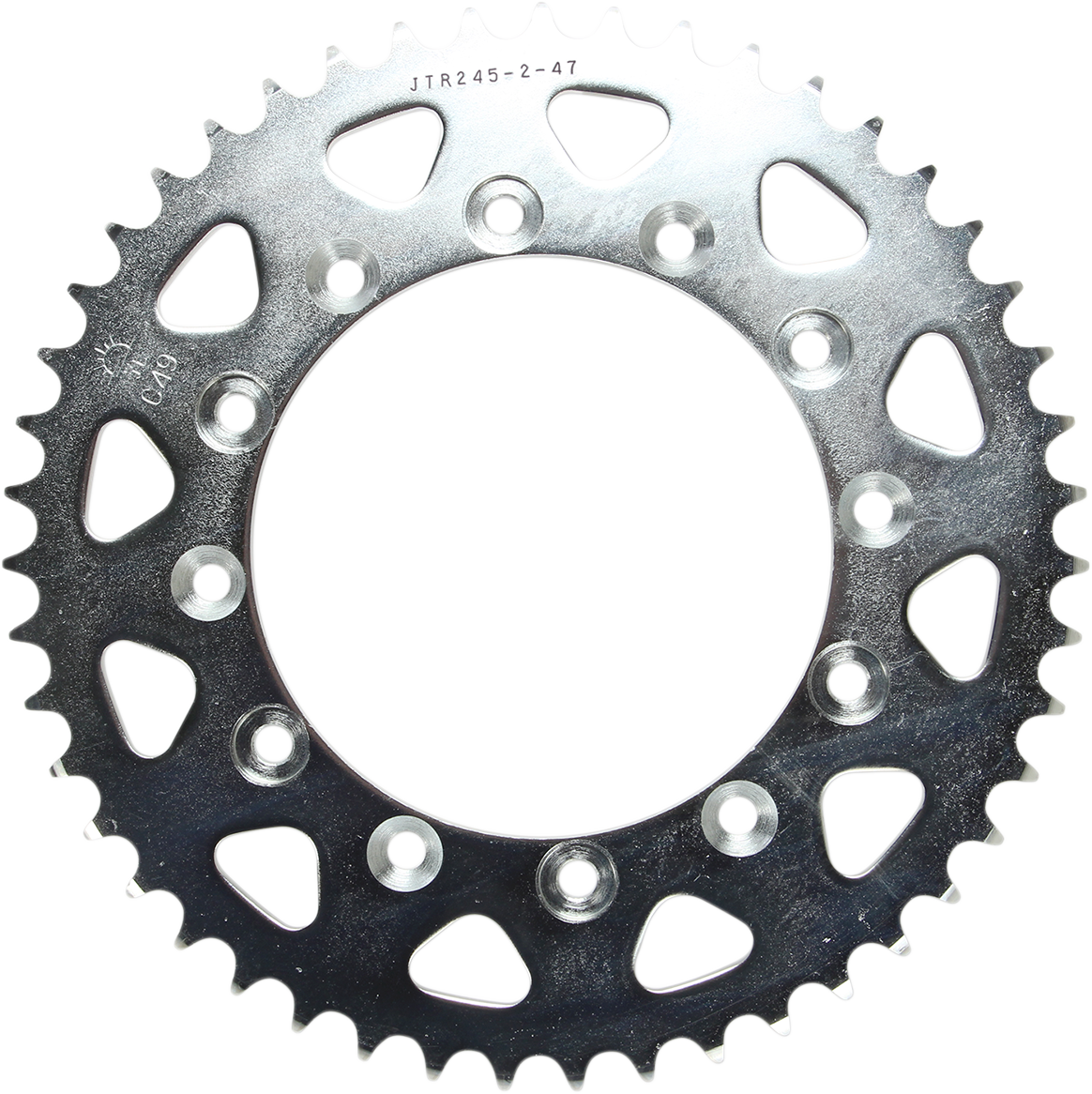 JT SPROCKETS Steel Rear Sprocket - Sprocket / Rear / Honda / 47-Tooth JTR2452-47