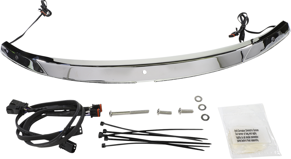 CIRO LED Windshield Trim - Chrome / FLH 2350-0469