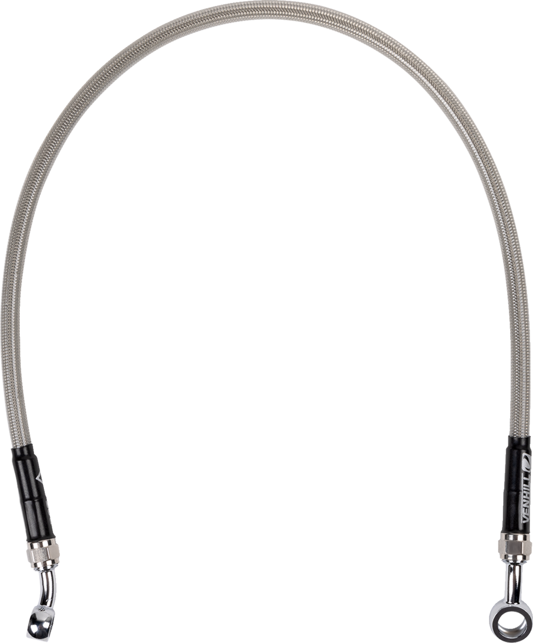 MOOSE OFFROAD Stainless Steel Braided Brake Line - Brake Line / Stainless Steel 1741-6407