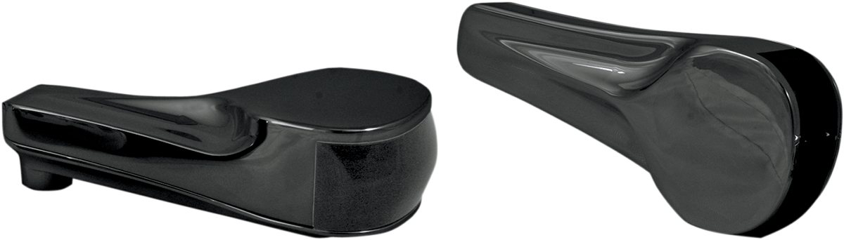 ALLOY ART Turn Signals - LED / Front / Finned / Black 2020-0479