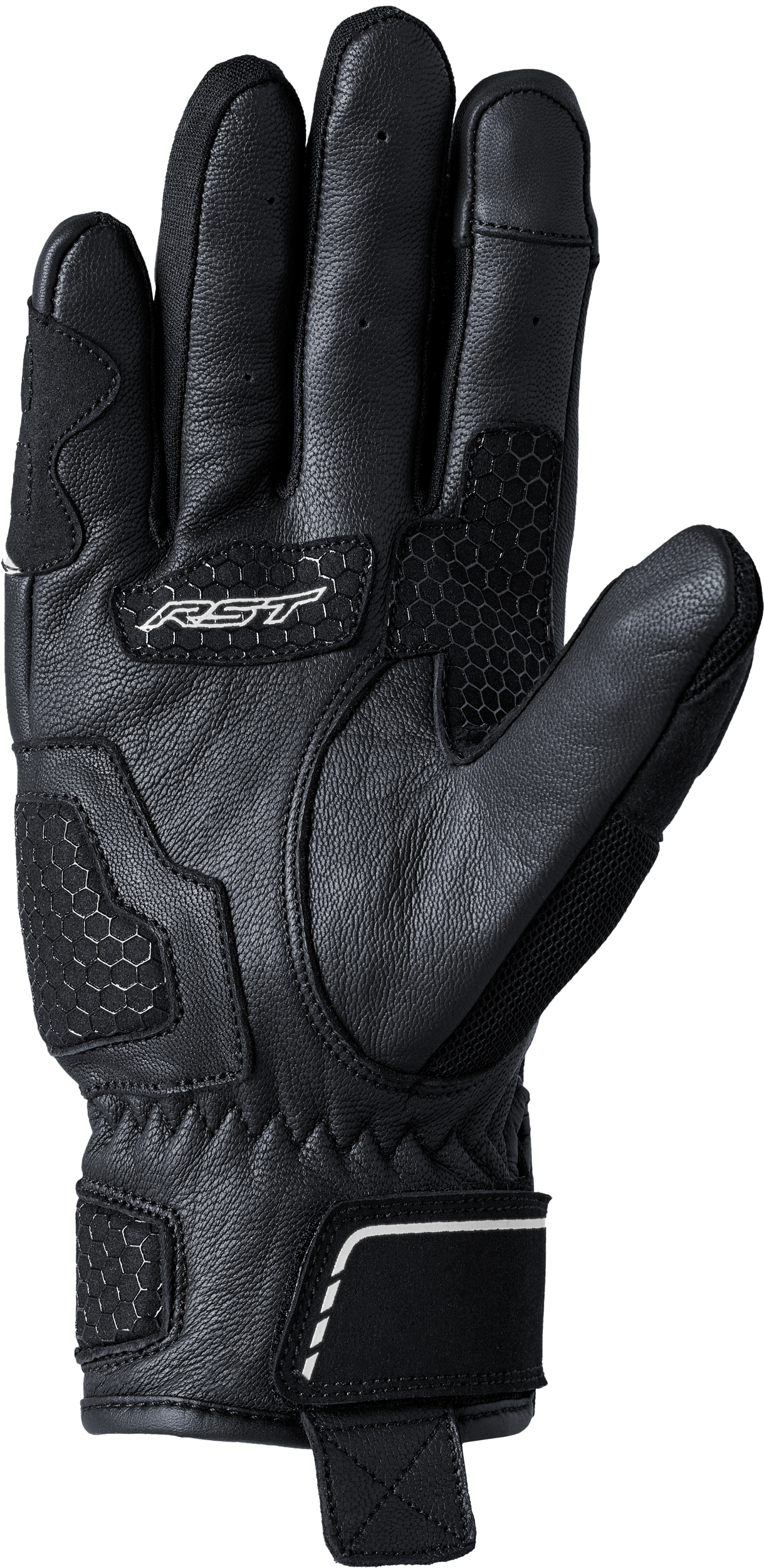 RST S-1 Mesh Women's Glove - Black / White - View 2