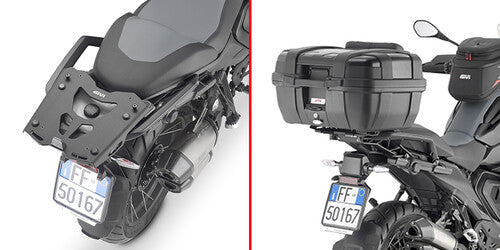 GIVI SRA5143 Monokey Rear Rack for BMW C 400 Gt, BMW C 400 X, and BMW R1300GS