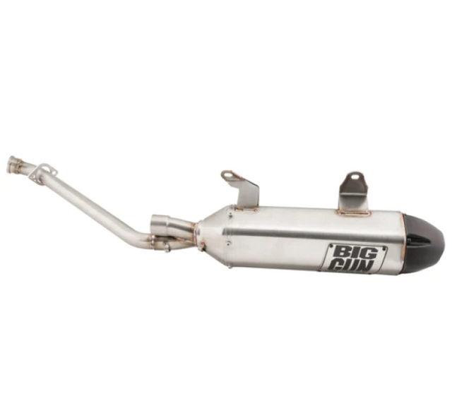 14-4852 Big Gun 12-14 Kawasaki Brute Force 750 IRS EXO Stainless Slip On Exhaust