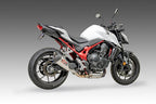 Yoshimura CB750 25-26 AT2 Stainless Slip-On Exhaust, w/ Stainless Muffler