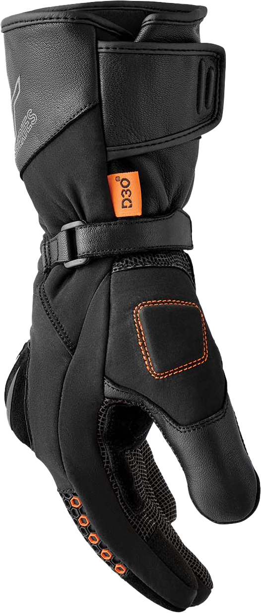 RST Pro Series Artic D3O WP Women's Gloves - Black - View 8