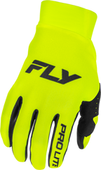 FLY Racing Pro Lite Gloves (2026) - Hi-Viz / Black - View 15