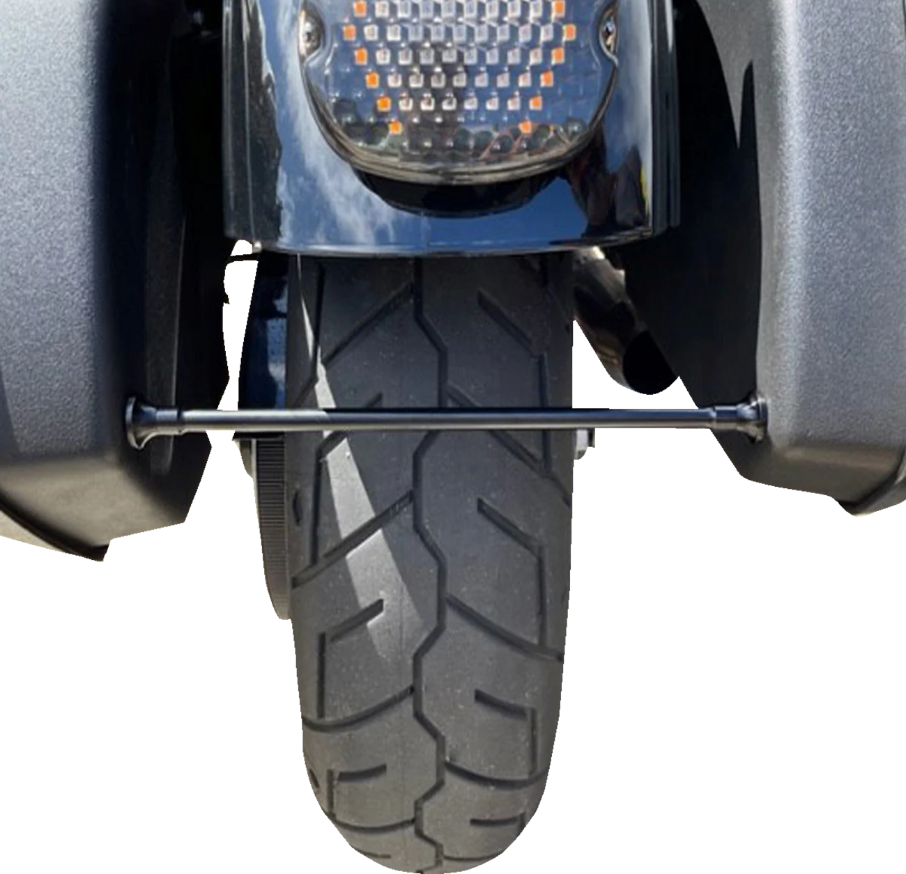 KIBBLEWHITE Saddlebag Stabilizer - Black Anodized 3550-0438