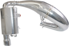 STARTING LINE PRODUCTS Single Pipe Set - Polaris Single Pipe Exhaust 1840-0067