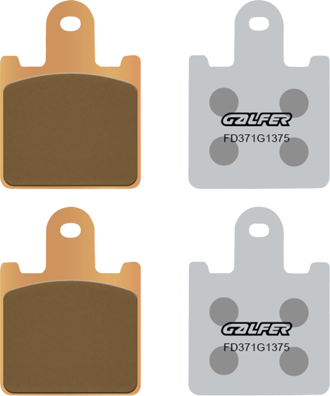 GALFER HH Sintered Ceramic Brake Pads