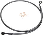 MAGNUM SHIELDING E-Z Align Braided Single Disc Front Brake Line