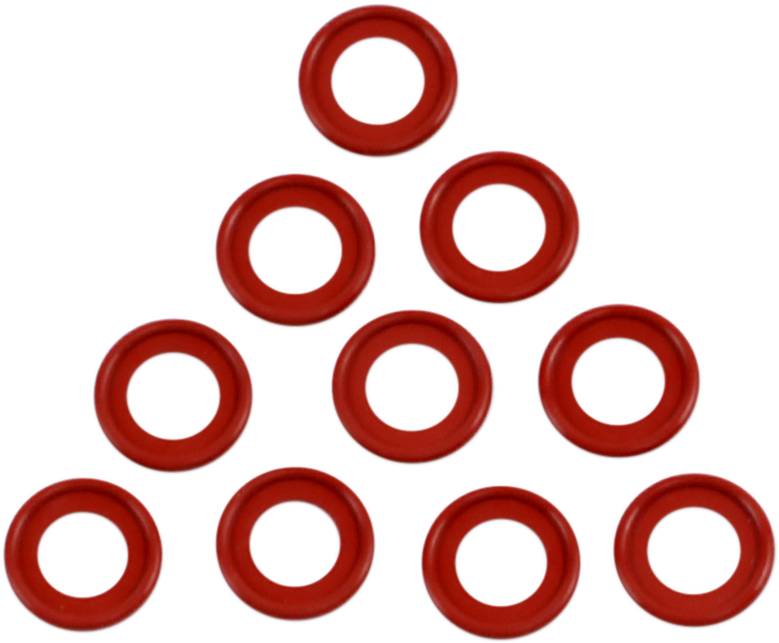 JAMES GASKET Inner Primary Seal for 786A Bolt - Inner Primary 786A Bolt Seal / Red Silicone / '07-'17 Twin Cam/'09-'17 Dyna 0935-0127