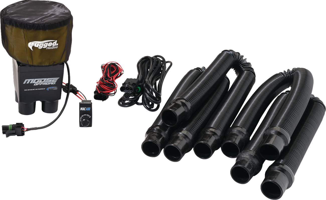 MOOSE OFFROAD 4-Person Helmet Air Pumper - MAC Helmet Air Pumper Kit / 4-Person 0136-0067