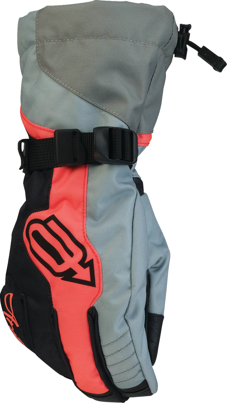 ARCTIVA Women's Pivot 8 Gloves - Gray/Coral / Small 3341-0454